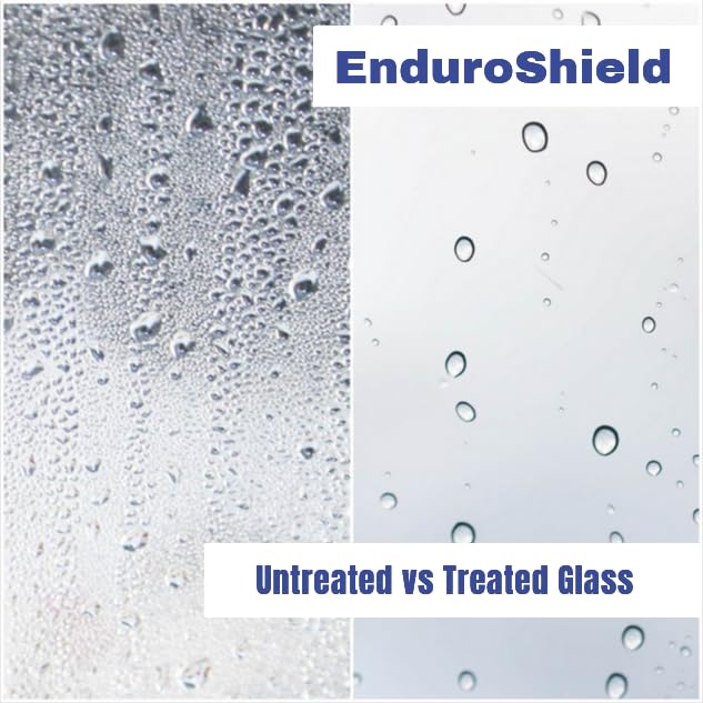 EUROTECH SHOWERS VITRA-200X 56.5-59" W x 78" High 3/8" Twinglide Frameless Shower Door with (10mm) Rain Tempered Glass