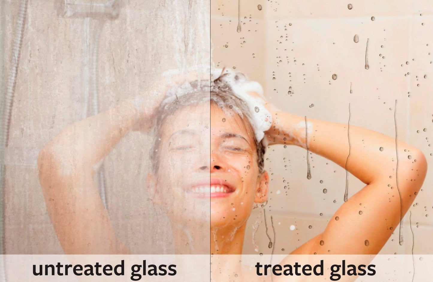 EUROTECH SHOWERS Windsor 56.5-60" W x 78" High 3/8" Twinglide Frameless Shower Door with 10mm Clear Tempered Glass